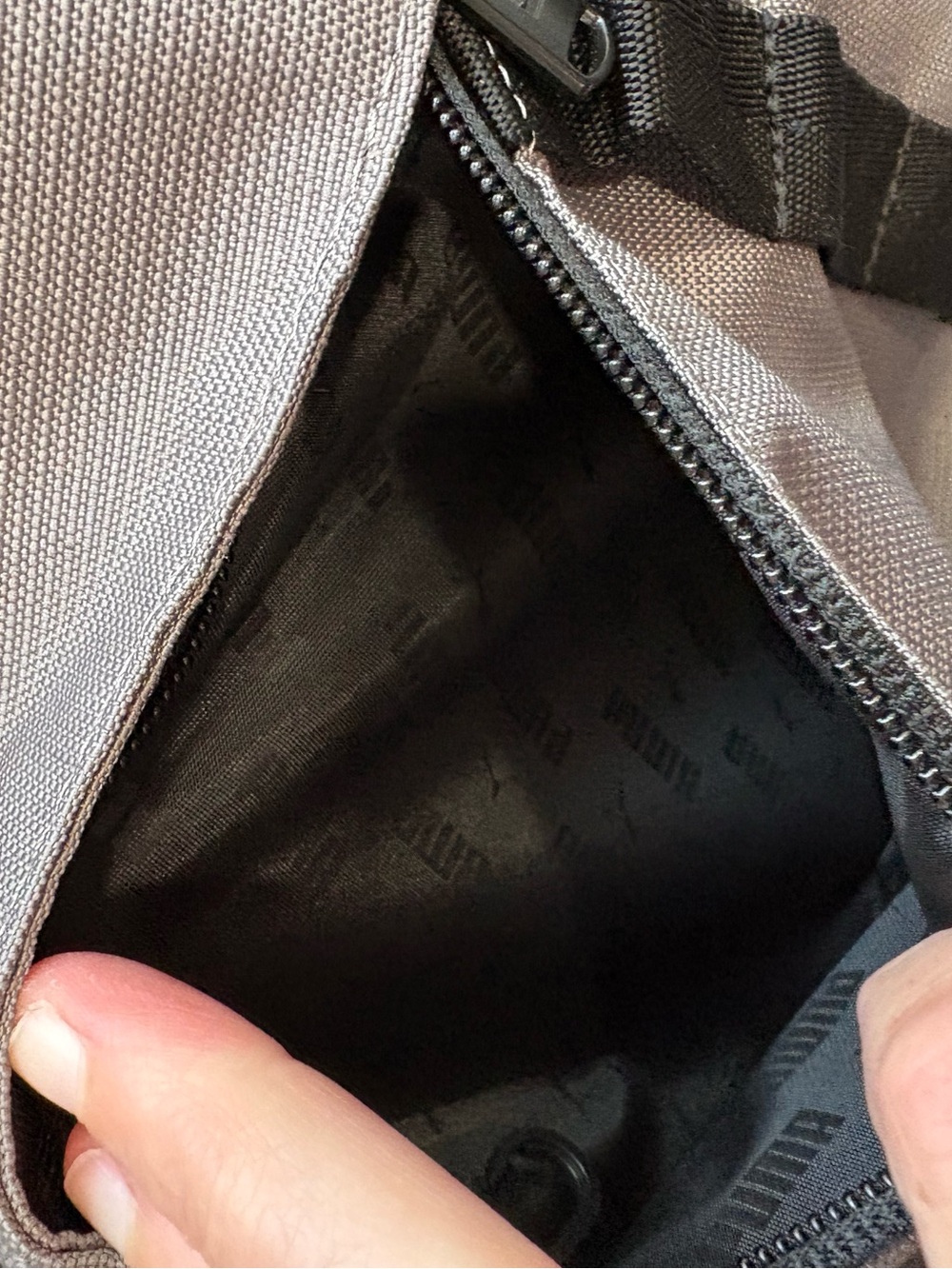 NWT Puma Coated Range Backpack Gray and Black Men's Backpack - Picture 8 of 14
